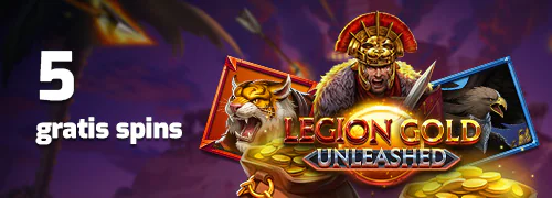5 Gratis Spins på Legion Gold Unleashed